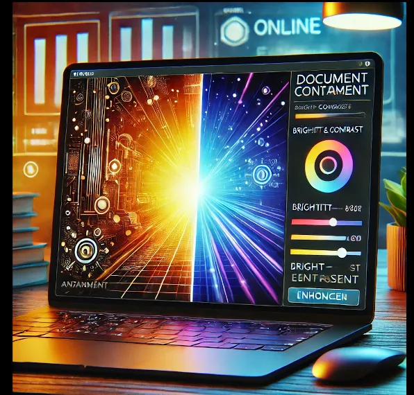 Brighten Document Images Online: Easily Improve Clarity and Eliminate Black Backgrounds