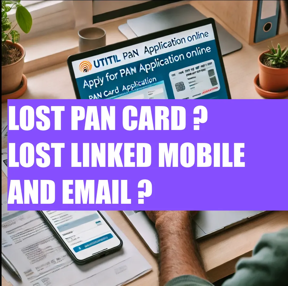 Lost Your PAN Card? No Mobile Number & Email Linked? Here’s How to Reapply & Get It at Home!