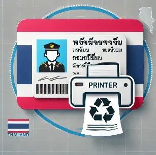 How to Combine and Print Thailand’s Thai National ID Card Front and Back on a Single Page