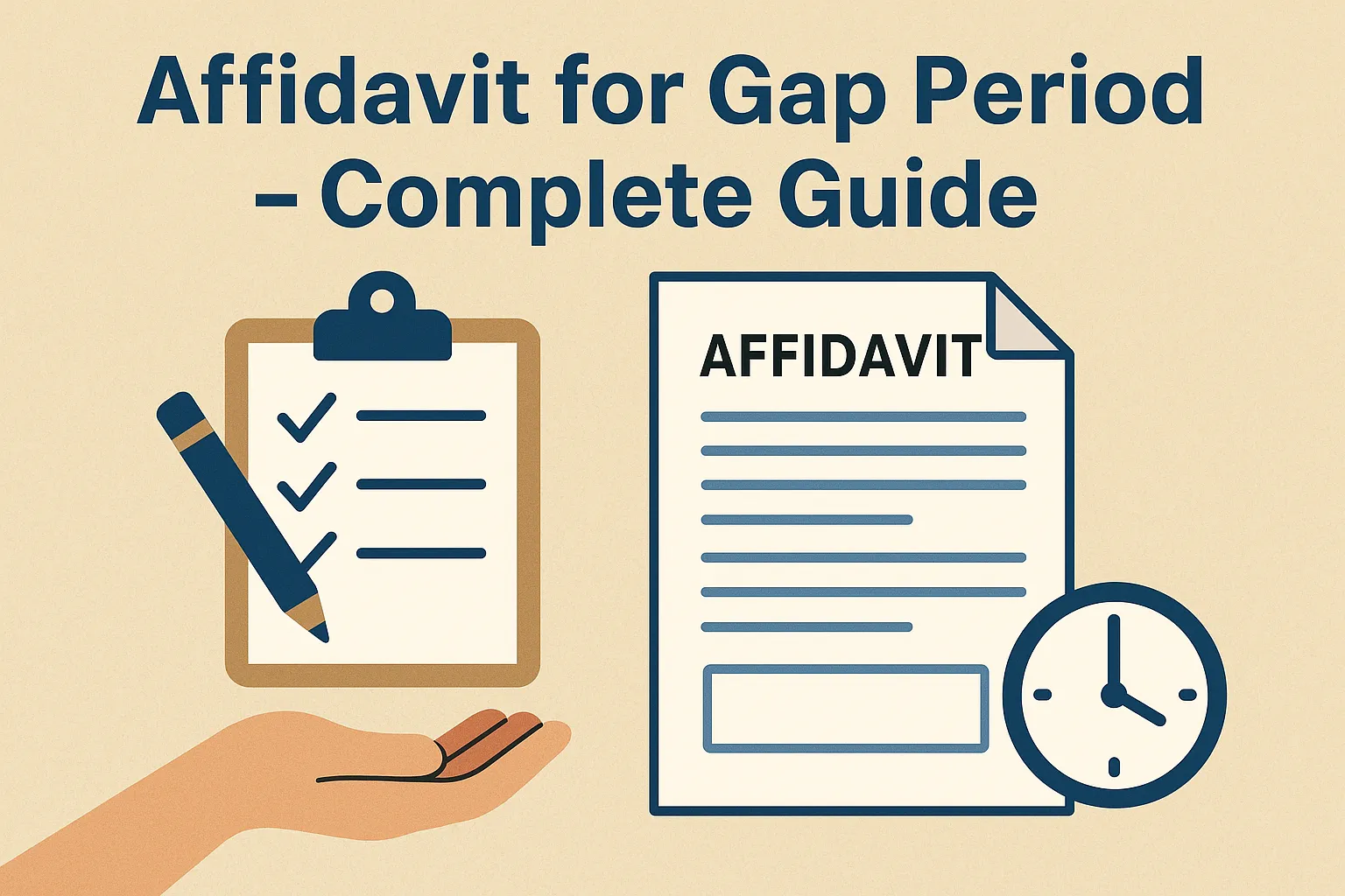 Affidavit for Gap Period – Complete Guide