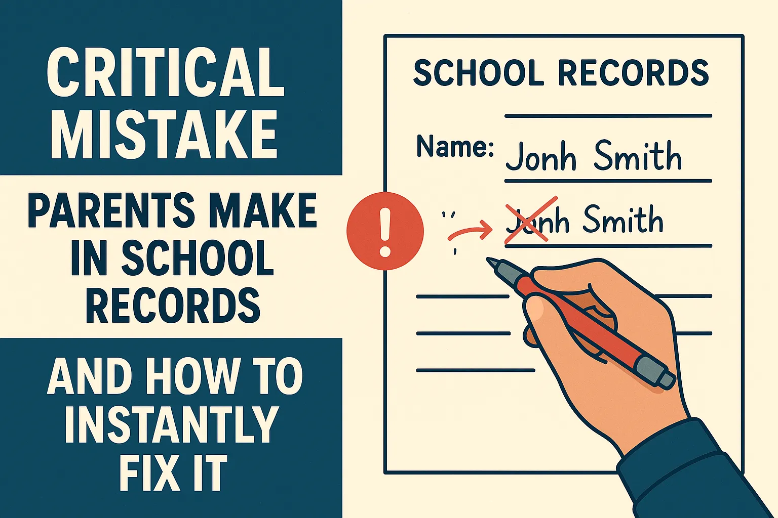 Critical Mistake Parents Make in School Records  TC and How to Instantly Fix It