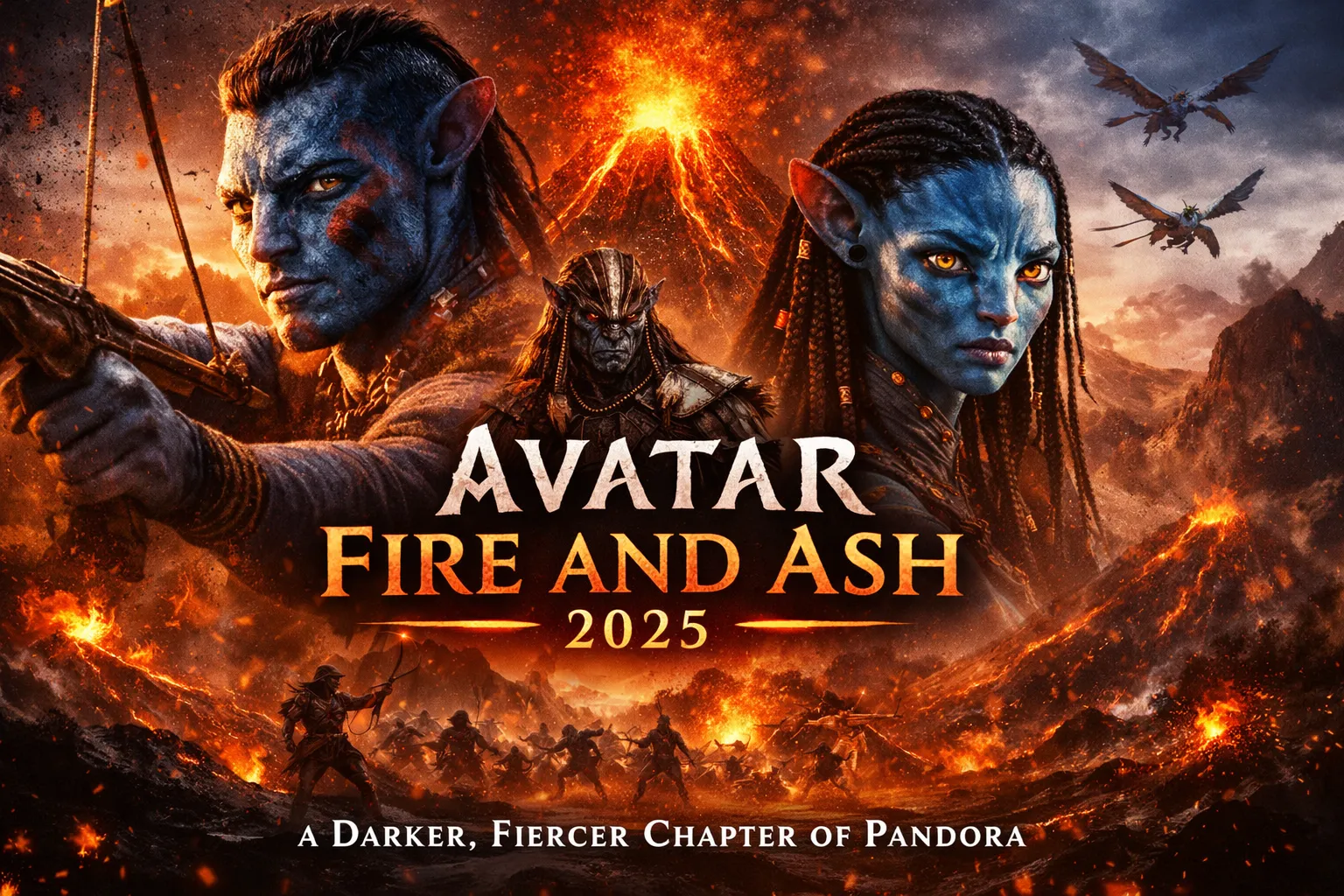 Avatar: Fire and Ash (2025) – A Bold and Fiery New Journey on Pandora