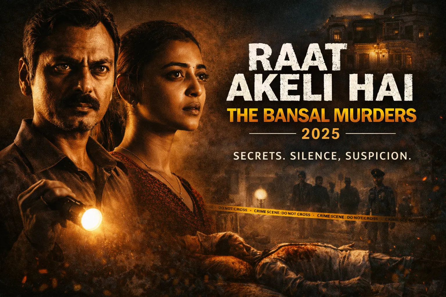 Raat Akeli Hai: The Bansal Murders (2025) – A Dark and Thoughtful Crime Thriller